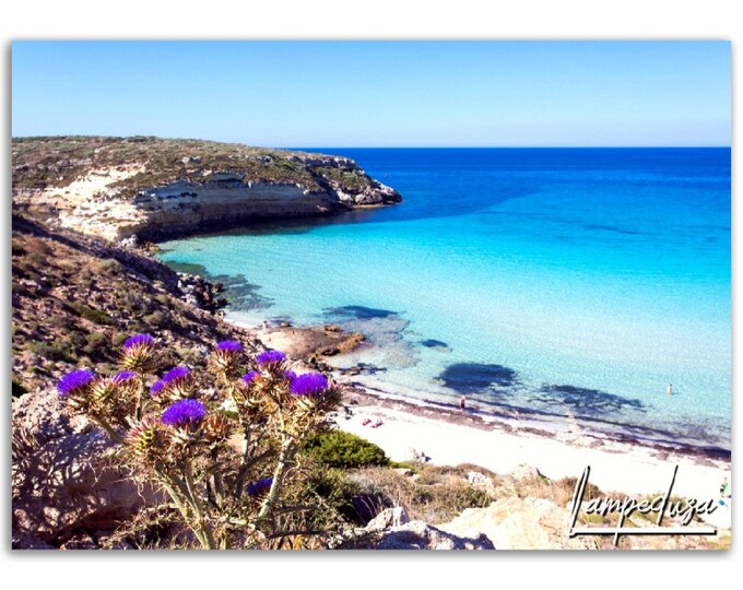 Lampedusa Poster Print Wall Art | Lampedusa Home Decor | Lampedusa Digi Print Collectible | Lampedusa Horizontal | Hangings Travel Photo