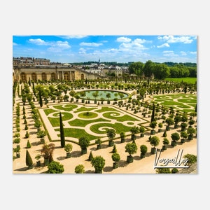Versailles France Poster Wall Art | Versailles Home Decor | Versailles Digital Print | Versailles Palace | Versailles Hangings Travel Photo
