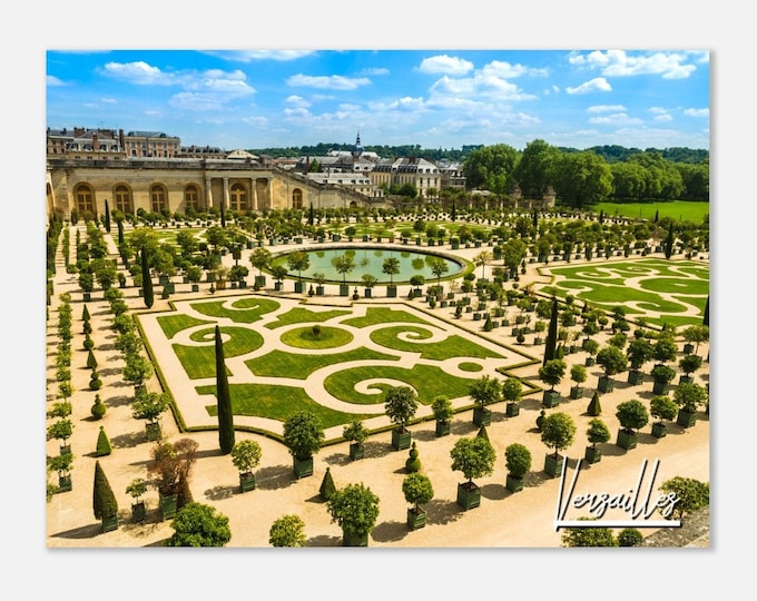 Versailles France Poster Wall Art | Versailles Home Decor | Versailles Digital Print | Versailles Palace | Versailles Hangings Travel Photo