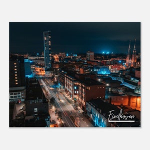Eindhoven Netherlands Poster Wall Art Eindhoven Home Decor | Eindhoven Collectible | Eindhoven Horizontal | Eindhoven Hangings Travel Photo