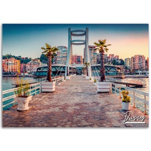 Durres Albania Poster Print Wall Art | Durres Home Decor Gift Hangings | Durres Digital Prints Collectible | Durres  Horizontal Travel Photo