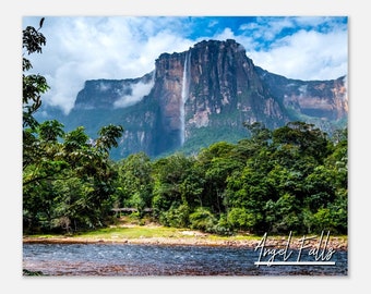 Angel Falls Venezuela Poster Print: Canaima National Park Wall Art
