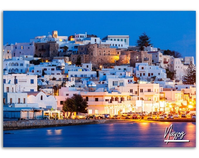 Naxos Poster Print Wall Art | Naxos Home Decor | Naxos Greece Digital Print Collectible | Naxos Horizontal | Naxos Hangings Travel Photo