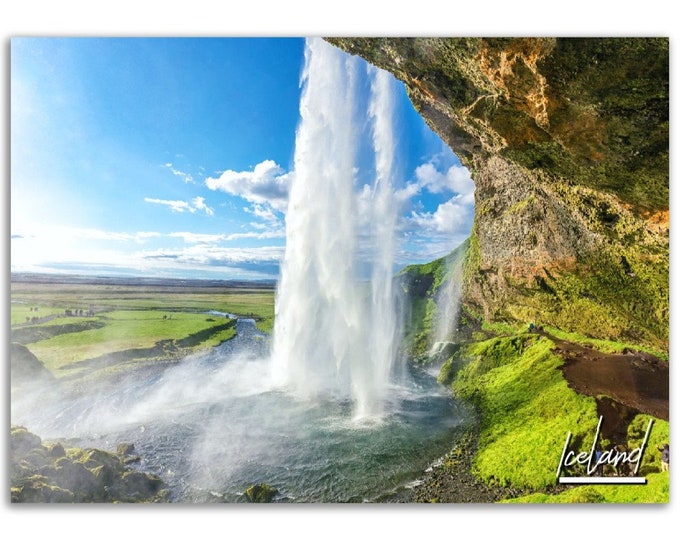 Iceland Poster Print Wall Art | Iceland Home Decor | Iceland Digital Print Collectible | Iceland Horizontal | Iceland Hangings Travel Photo