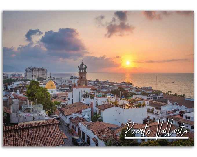 Puerto Vallarta Poster Print Wall Art | Puerto Vallarta Home Decor | Puerto Vallarta Digital Print  | Puerto Vallarta Hangings Travel Photo