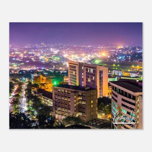 Kampala Uganda Poster Print Wall Art | Kampala Home Decor | Kampala Print Collectible | Kampala Horizontal | Kampala Hangings Travel Photo