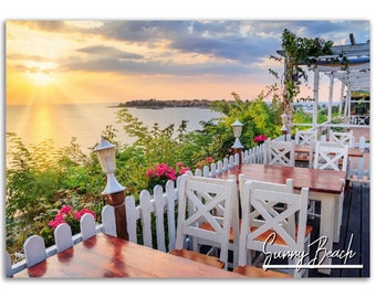 Sunny Beach Poster Print Wall Art | Sunny Beach Home Decor | Bulgaria Print | Sunny Beach Horizontal | Sunny Beach Hangings Travel Photo
