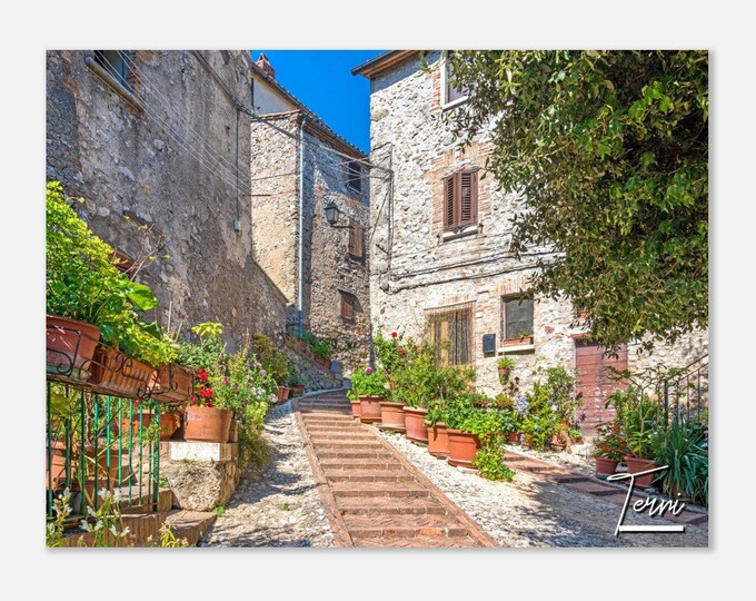 Terni Italy Print Wall Art Terni Home Decor | Terni Print Collectible | Terni Italy Horizontal | Terni Hangings Travel Photo Present