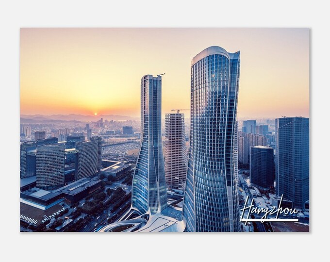 Hangzhou China Poster Print Wall Art | Hangzhou Home Decor | Hangzhou Art Collectible | Hangzhou Horizontal | Hangzhou Hangings Travel Photo
