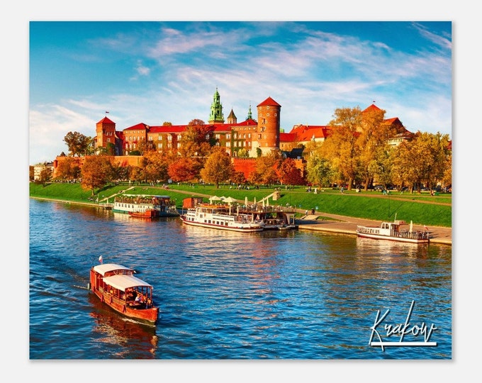 Krakow Poland Poster Print Wall Art | Krakow Home Decor | Krakow Print Collectible | Krakow Horizontal | Krakow Hangings Travel Photo Gifts