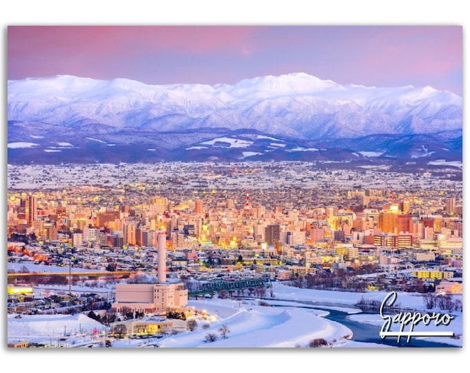 Sapporo Japan Poster Print Wall Art | Sapporo Japan Home Decor Gift Hangings | Sapporo Japan Digital Prints  | Sapporo Japan  Travel Photo