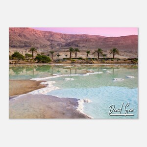Dead Sea Poster Print Wall Art | Dead Sea Home Decor | Dead Sea Print Collectible | Dead Sea Horizontal | Dead Sea Hangings Travel Photo