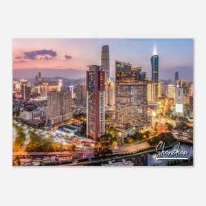 Shenzhen Poster Print Wall Art | Shenzhen China Home Decor | Shenzhen Digital Print | Shenzhen Horizontal | Shenzhen Hangings Travel Photo