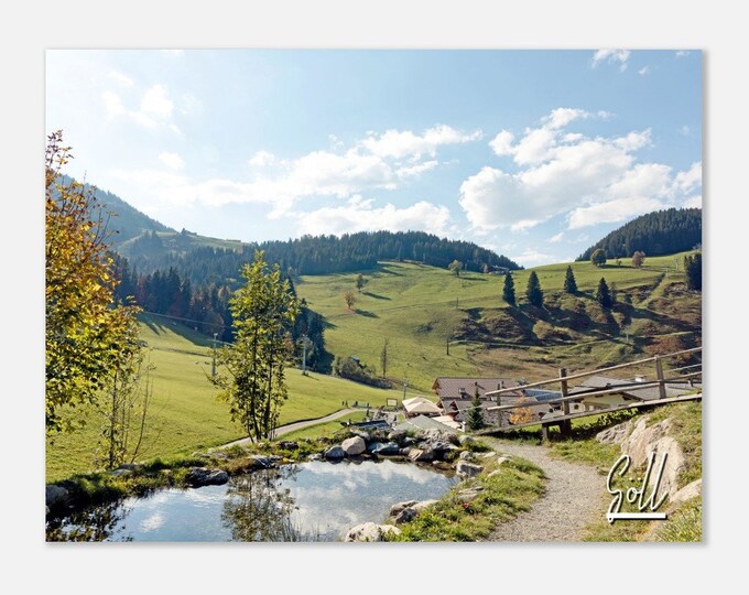 Söll Austria Travel Poster Wall Art | Söll Hexenwasser Home Decor | Söll Landscape Digital Print | Söll Countryside | Söll Hangings Photo