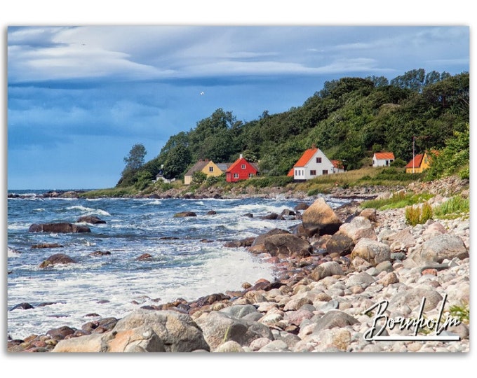 Bornholm Poster Print Wall Art | Bornholm Home Decor Gift Hangings | Bornholm Digital Print Collectible | Bornholm Horizontal Travel Photo