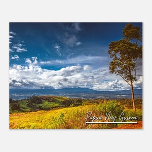 Papua New Guinea Travel Poster Wall Art | Papua New Guinea Home Decor | Papua New Guinea Print Western Highlands Horizontal Hangings Photo