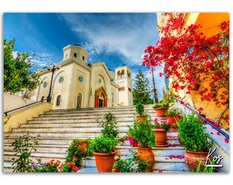 Kos Greece Poster Print Wall Art | Kos Greece Home Decor Gift Hangings | Kos Greece Digital Prints  | Kos Greece Horizontal Travel Photo