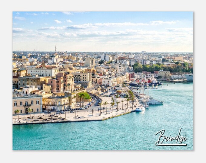 Brindisi Italy Poster Print Wall Art | Brindisi Home Decor | Brindisi Landscape Print | Brindisi Horizontal | Brindisi Hangings Travel Photo