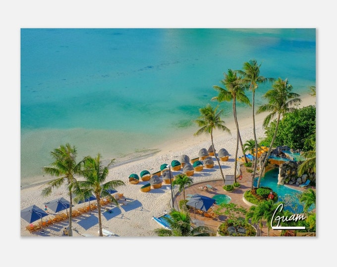 Guam Poster Print Wall Art | Guam Home Decor | Guam Digital Print Collectible | Guam Horizontal | Guam Hangings Travel Photo Present