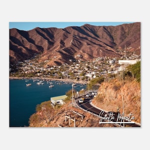 Santa Marta Colombia Poster Print Wall Art | Santa Marta Home Decor | Santa Marta Digital Collectible | Santa Marta Hangings Travel Photo