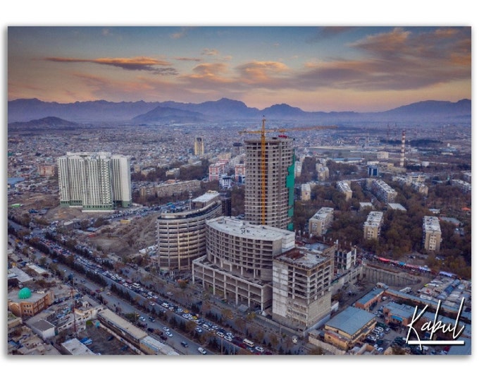 Kabul Poster Print Afghanistan Wall Art | Kabul Home Decor Gift Hangings | Kabul Digital Prints Collectibles | Kabul Horizontal Travel Photo