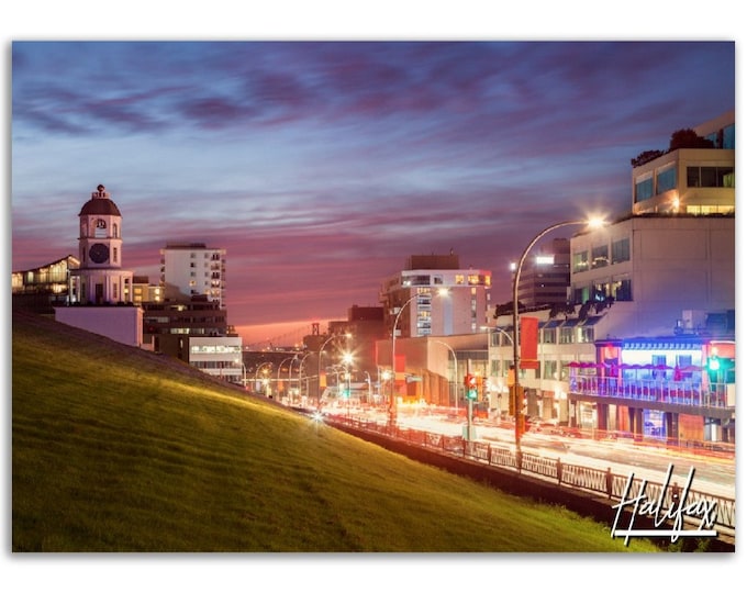 Halifax Poster Canada Print Wall Art | Halifax Home Decor Gift Hangings | Halifax Digital Prints Collectibles | Horizontal Travel Photo