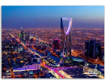 Riyadh Saudi Arabia Poster Print: Middle East Travel Photography
