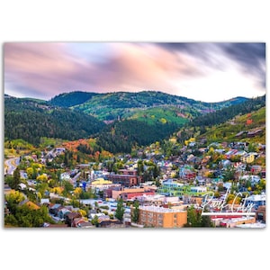 Park City Poster Print Utah Wall Art | Park City Photo Mountain Home Decoration | Park City Traveler Gift | Park City Horizontal Photography