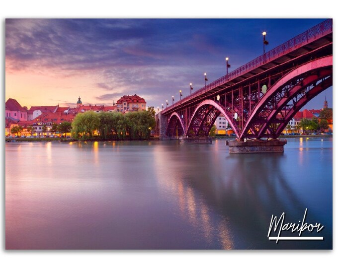 Maribor Poster Print Wall Art | Maribor Home Decor | Maribor Digital Print Collectible | Maribor Horizontal | Maribor Hangings Travel Photo