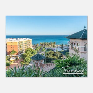 Torremolinos Spain Poster Print Wall Art | Torremolinos Home Decor | Torremolinos Coastal | Torremolinos Palm | Torremolinos Travel Photo