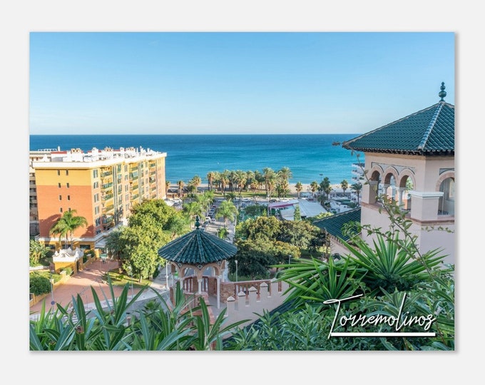 Torremolinos Spain Poster Print Wall Art | Torremolinos Home Decor | Torremolinos Coastal | Torremolinos Palm | Torremolinos Travel Photo