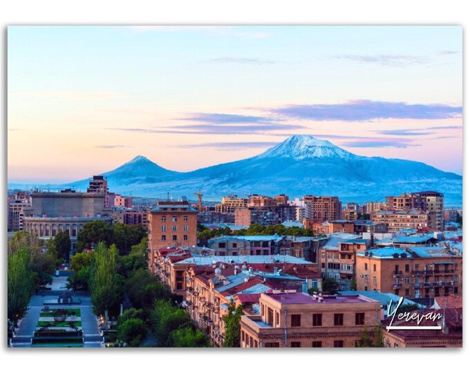 Yerevan Poster Print Wall Art | Yerevan Photo Home Decoration | Yerevan Traveler Christmas Birthday Gift | Yerevan Horizontal Photography
