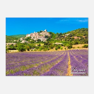 Provence Poster Print Wall Art | Provence Home Decor | Provence France Digital Print Collectible | Provence Hangings Travel Photo Present