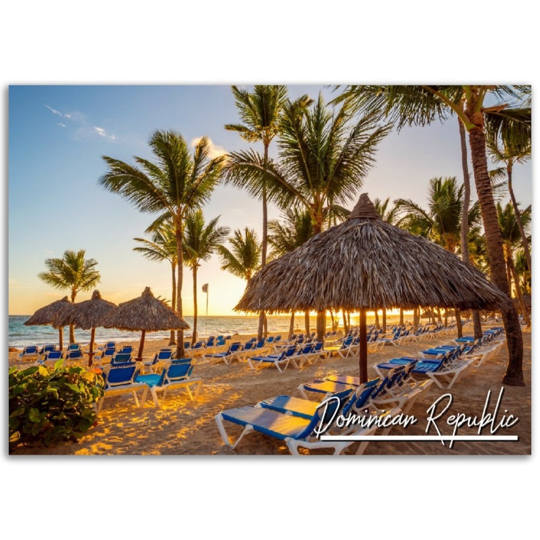 Dominican Republic Poster Print Wall Art Dominican Republic Etsy.de