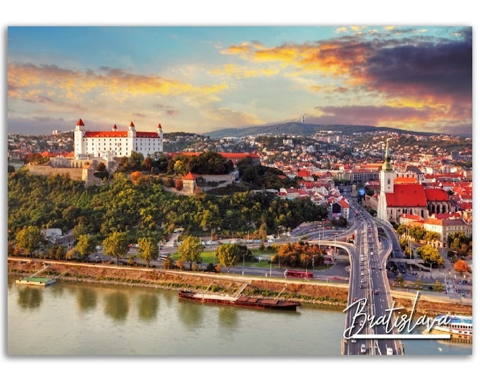 Bratislava Poster Print Wall Art | Bratislava Home Decor | Bratislava Digital Print Collectible | Bratislava Slovakia Hangings Travel Photo