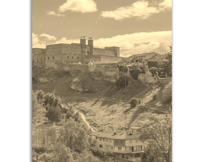 Guadalajara Poster Vintage Print | Retro Mexico Black and White Sepia Photo Gift | Guadalajara Wall Art Decor | Vertical Guadalajara Travel