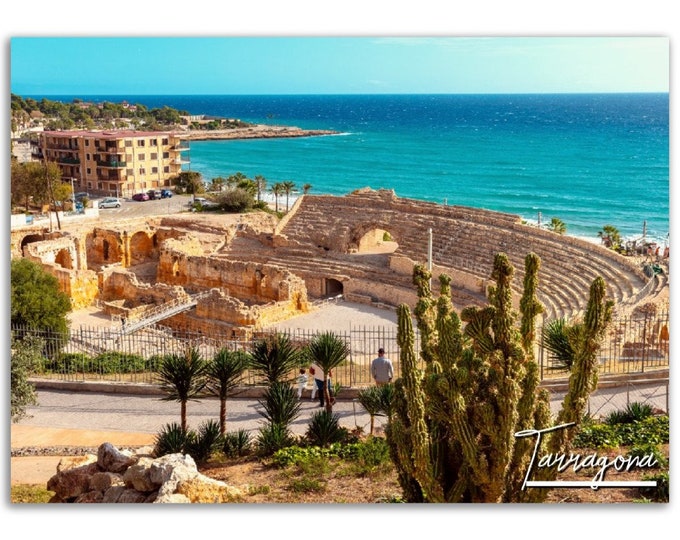 Tarragona Spain Poster Print Wall Art | Tarragona  Home Decor Gift Hanging | Tarragona Spain Digital Prints  | Tarragona Spain  Travel Photo