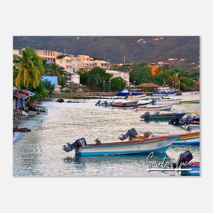 Sainte-Luce Martinique Travel Poster Wall Art | Sainte-Luce Home Decor | Sainte Luce Harbor Print | Sainte-Luce Caribbean Island  Photo Gift