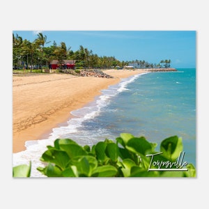 Townsville Australia Poster Print Wall Art | Townsville Home Decor | Townsville Coastal Print | Townsville Sand | Townsville Travel Photo