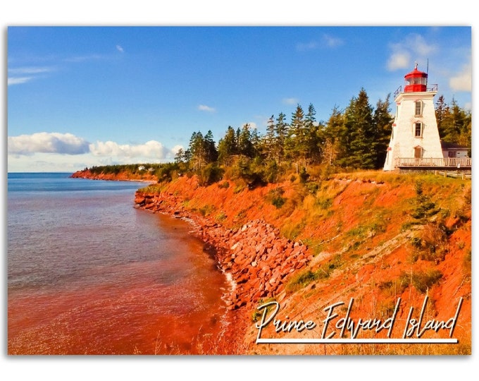 Prince Edward Island Poster Canada Print Wall Art | Prince Edward Island Home Decor Gift | Prince Edward Island Horizontal Travel Photo