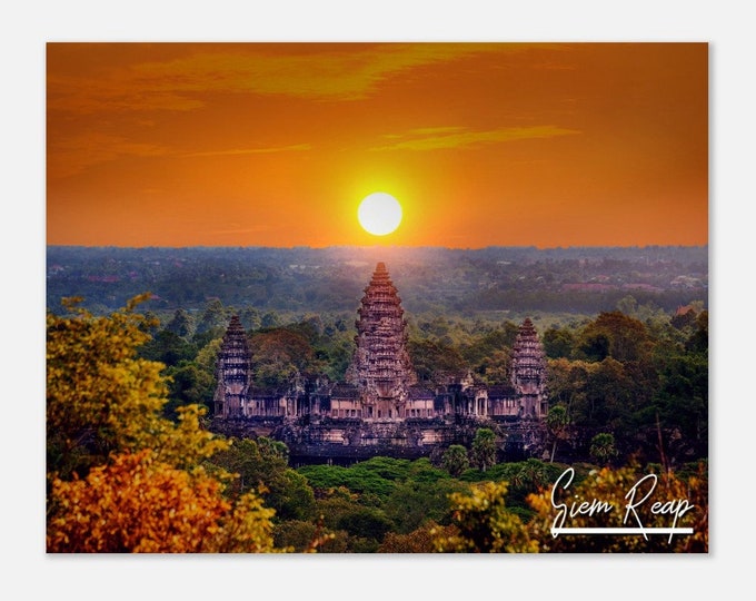 Siem Reap Cambodia Poster Print Wall Art | Siem Reap Home Decor | Siem Reap Print | Siem Reap Horizontal | Siem Reap Hangings Travel Photo