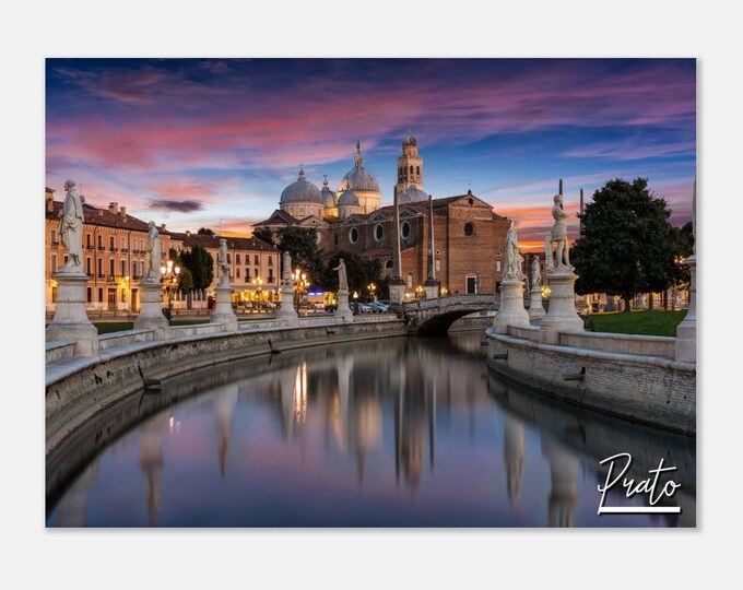 Prato Italy Poster Wall Art Prato Home Decor | Prato Print Collectible | Prato Italy Horizontal | Prato Hangings Travel Photo Present