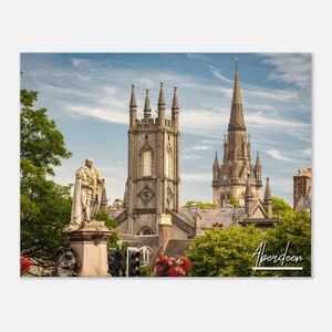 Aberdeen United Kingdom Poster Print Wall Art | Aberdeen Home Decor | Aberdeen Print | Aberdeen Horizontal | Aberdeen Hangings Travel Photo