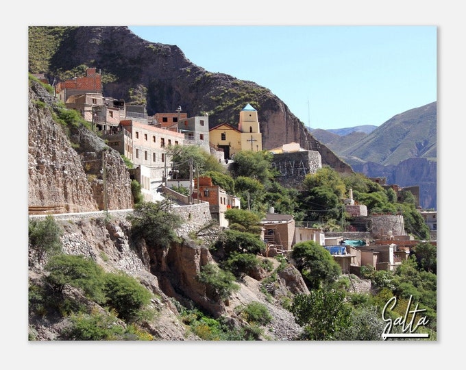Salta Argentina Poster Print Wall Art | Salta Home Decor | Salta Digital Print Collectible | Salta Horizontal | Salta Hangings Travel Photo