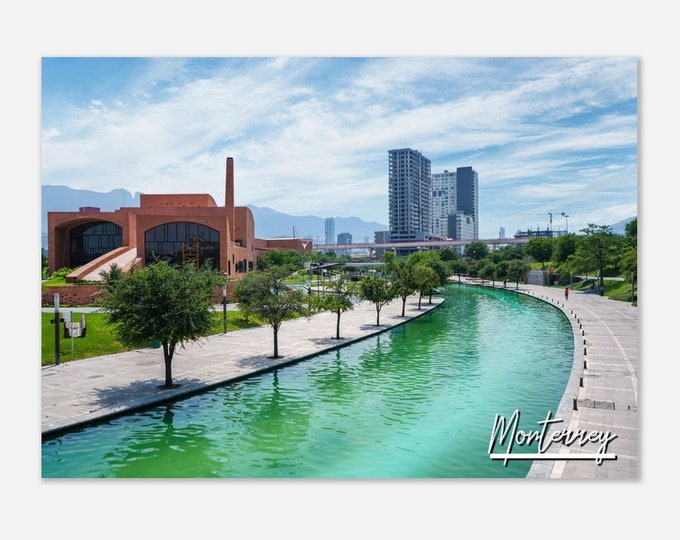 Monterrey Mexico Poster Wall Art | Monterrey Home Decor | Monterrey Coastal Print | Monterrey City Print | Monterrey Hangings Travel Photo