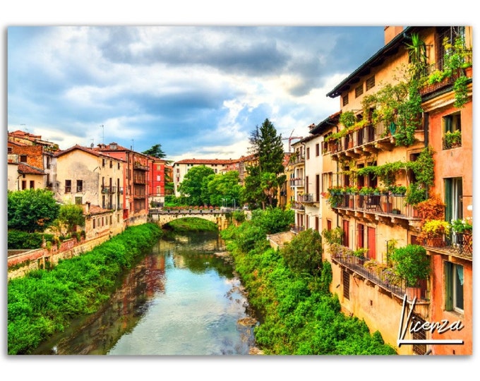 Vicenza Poster Print Wall Art | Vicenza Home Decor | Vicenza Italy Digital Print | Vicenza Horizontal | Vicenza Hangings Travel Photo