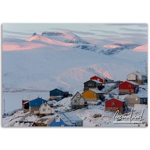 Greenland Poster Print Wall Art | Greenland Home Decor | Greenland Print Collectible | Greenland Horizontal | Greenland Hanging Travel Photo