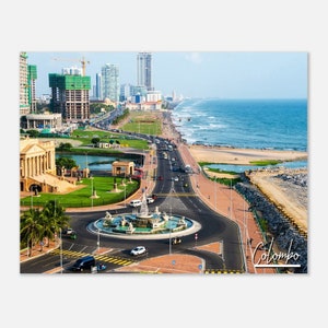 Colombo Sri Lanka Poster Print Wall Art | Colombo Home Decor | Colombo Print Collectible | Colombo Horizontal | Colombo Hanging Travel Photo