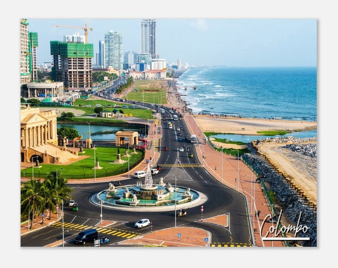 Colombo Sri Lanka Poster Print Wall Art | Colombo Home Decor | Colombo Print Collectible | Colombo Horizontal | Colombo Hanging Travel Photo