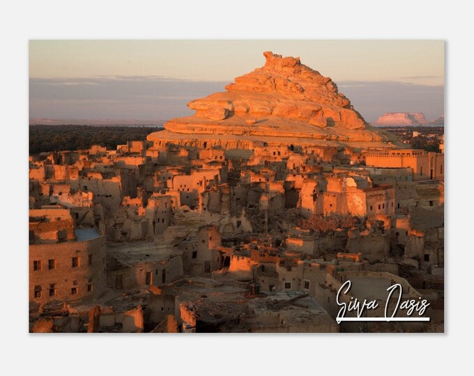 Siwa Oasis Poster Print Wall Art | Siwa Oasis Home Decor | Siwa Oasis Egypt  Digital Print Collectible | Siwa Oasis Hangings Travel Photo